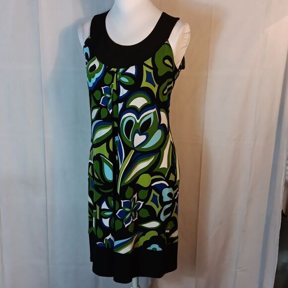 Enfocus Studio Colorful Sleeveless Dress - Picture 6 of 6